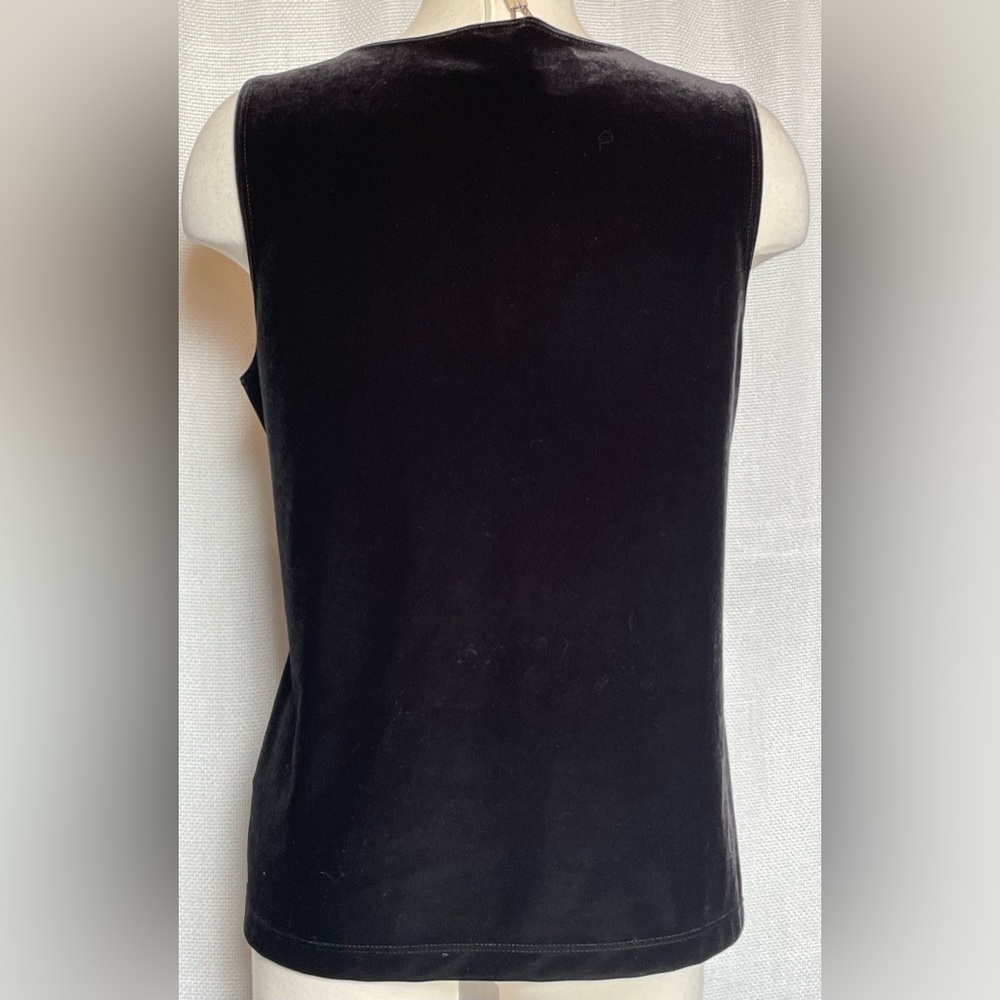 Chico’s Travelers Collection velvet tank - Picture 2 of 6